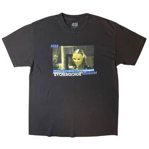 G59 Suicideboys Mask Graphic Tee Size L $$$ Materialism Statement Shirt